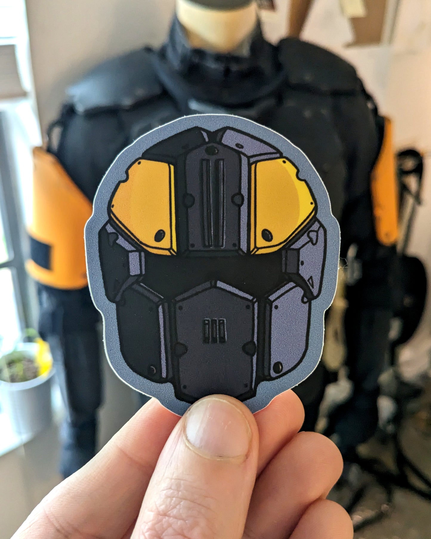 VG Enforcer Mask STICKERS (5)